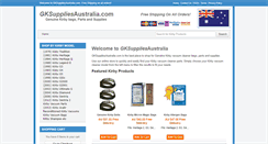 Desktop Screenshot of gksuppliesaustralia.com