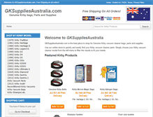 Tablet Screenshot of gksuppliesaustralia.com
